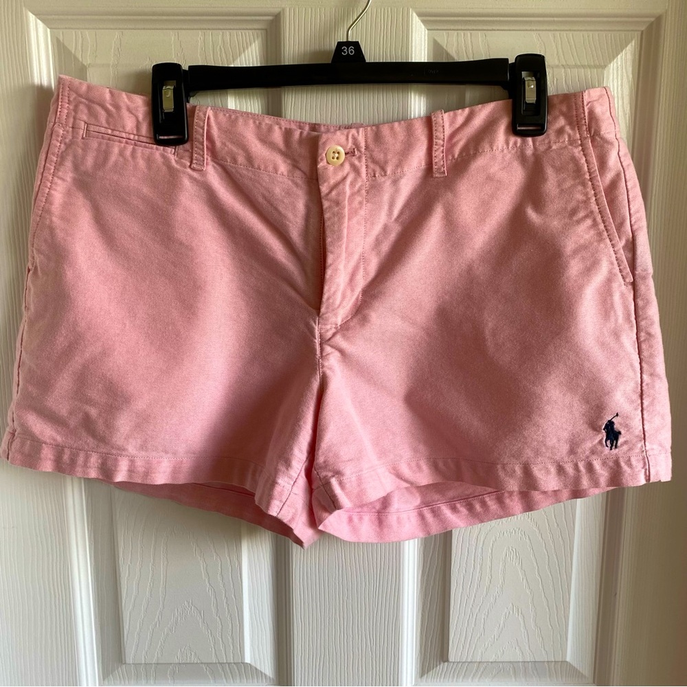 3” Ralph Lauren Lightweight Cotton Flat Front Pony Shorts